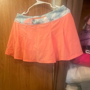 Lululemon Athletica Coral Skater Skirt